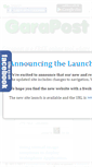 Mobile Screenshot of garapost.com